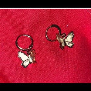 butterfly earrings